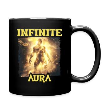 Aura Infinie Points Humour Meme Aura - Mug uni - noir - Droite