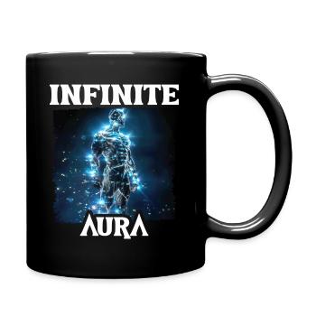 Aura Infinie Points Humour Meme Aura - Mug uni - noir - Droite