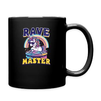 EDM Festival Rave Master - Full Colour Mug - black - Right