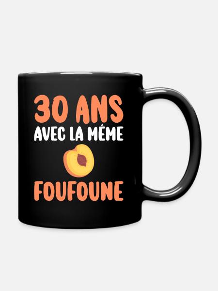 Marié 30 Ans Homme 30 Ans De Mariage - Mug uni - noir