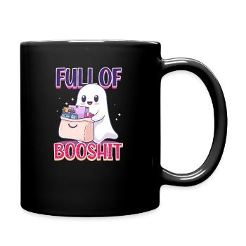 Booshit plein de booshit - Mug uni - noir - Droite