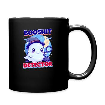 Booshit Booshit Detektor - Tasse einfarbig - Schwarz - Rechts