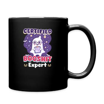 Booshit Expert certifié Booshit - Mug uni - noir - Droite