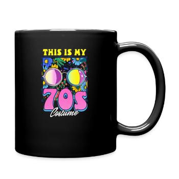 C’est mon costume des années 70 - Mug uni - noir - Droite