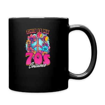 C’est mon costume des années 70 - Mug uni - noir - Droite
