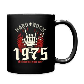 50 Years Rock 50th Anniversary 1975 - Full Colour Mug - black - Right