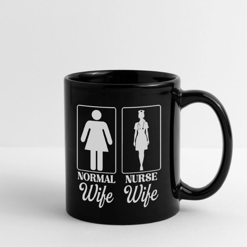 Ehefrau Geschenk Krankenschwester Ehefrau Tasse einfarbig