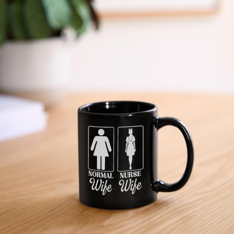 Ehefrau Geschenk Krankenschwester Ehefrau Tasse einfarbig