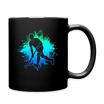 Joueurs de hockey sur gazon Hockey Garçons Joueurs de hockey - Mug uni - noir - Droite
