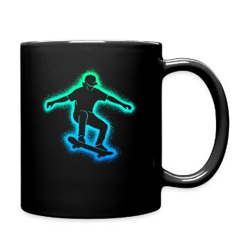 Skate Skateboarder Skater Skateboard Homme - Mug uni - noir - Droite