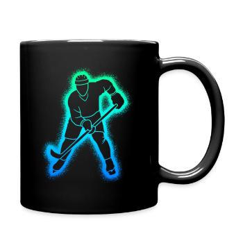 Hockey Players Children Men Hockey Players - Full Colour Mug - black - Right