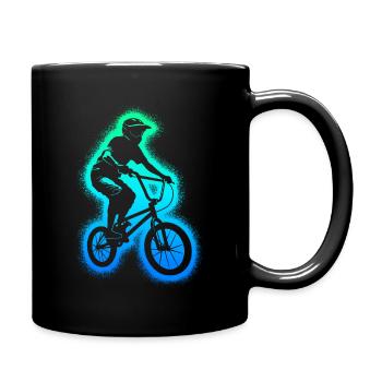BMX Bike Stunts Homme Garçons Vélo BMX Enfants - Mug uni - noir - Droite