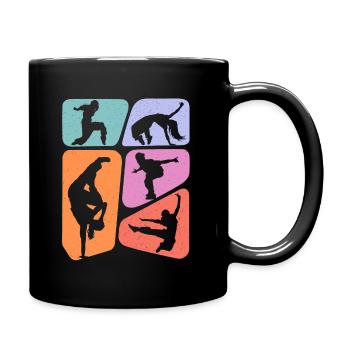 Breakdance Breakdancer Enfants Filles Breakdance - Mug uni - noir - Droite