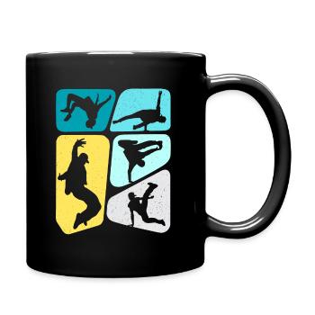 Breakdance Breakdancer Enfants Garçons Breakdance - Mug uni - noir - Droite