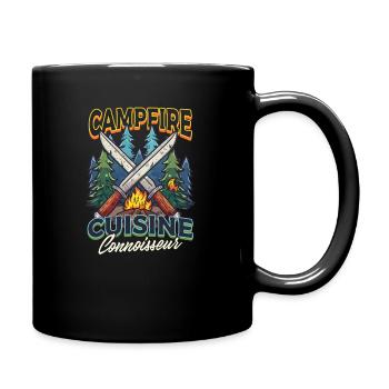 Camp Chef Lagerfeuer Küche Genießer - Tasse einfarbig - Schwarz - Rechts