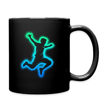 Parkour Running Freerunning Freerunner Garçons - Mug uni - noir - Droite