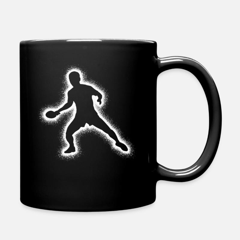 Joueurs de tennis de table Hommes Joueurs de tennis de table - Mug uni - noir