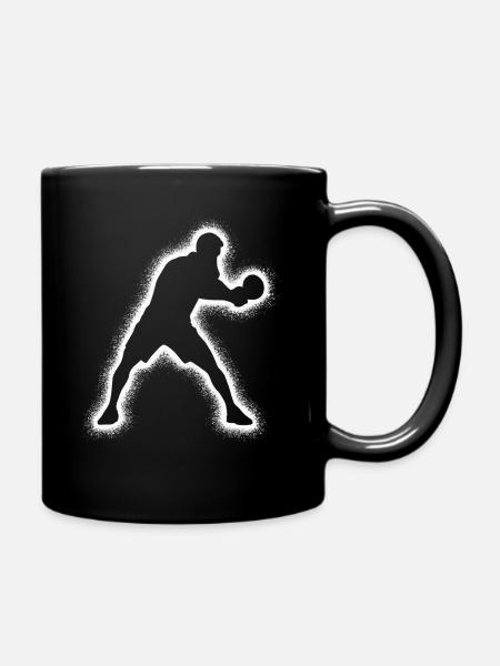 Joueurs de tennis de table Joueurs de tennis de table Hommes - Mug uni - noir