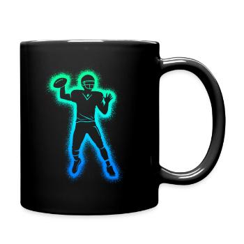 Joueurs de football américain Football masculin Garçons - Mug uni - noir - Droite