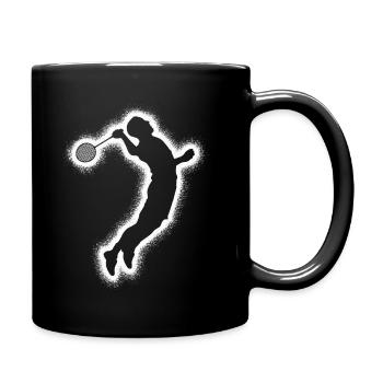 Badminton Badminton Joueur Garçons Badminton Hommes - Mug uni - noir - Droite