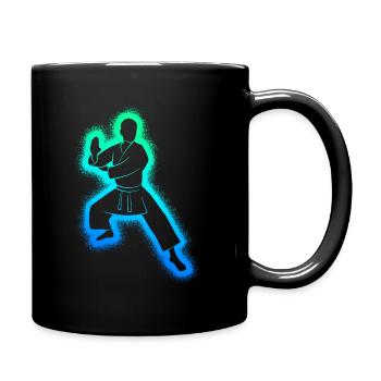 Taekwondo Arts Martiaux Enfants Hommes Karaté Garçons - Mug uni - noir - Droite
