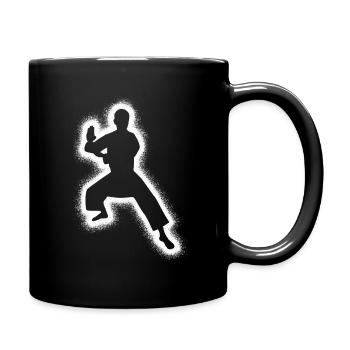 Taekwondo Arts Martiaux Enfants Garçons Karaté Hommes - Mug uni - noir - Droite