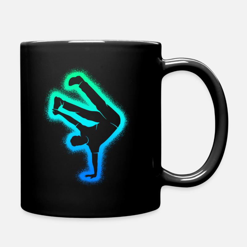 Breakdance Danse Breakdancer Garçons Breakdancer - Mug uni - noir