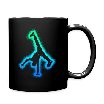 Breakdance Breakdancers Danseurs Garçons Breakdancers - Mug uni - noir - Droite