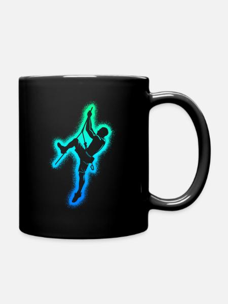 Escalade de bloc Alpinisme Garçons Escalade - Mug uni - noir