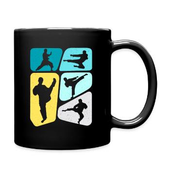 Karaté Martial Artist Enfants Taekwondo Garçons - Mug uni - noir - Droite