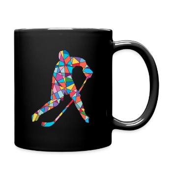 Joueurs de hockey sur glace Hockey Enfants Joueurs de hockey sur glace - Mug uni - noir - Droite
