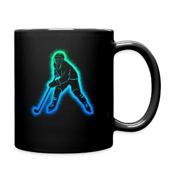 Hockey sur glace Joueurs de hockey sur glace Enfants Hockey masculin - Mug uni - noir - Droite