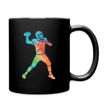 Football américain Sports Enfants Football masculin - Mug uni - noir - Droite