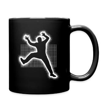 Handball joueurs Handball hommes Handball Gardien de but - Mug uni - noir - Droite