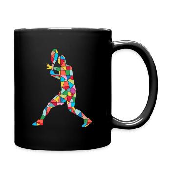 Joueurs de tennis Entraîneurs de tennis Garçons Joueurs de tennis - Mug uni - noir - Droite