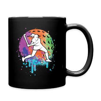 Hockey sur gazon Joueurs de hockey Filles Hockey Enfants - Mug uni - noir - Droite