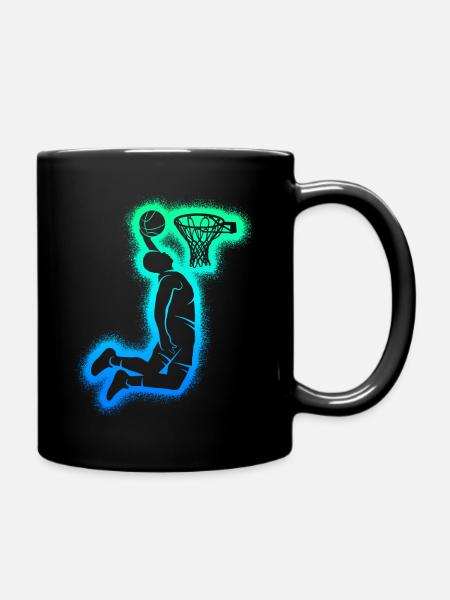 Basketteur Joueurs Garçons Enfants Basketball Hommes - Mug uni - noir