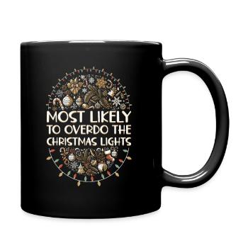 Noël Noël drôle dire humour drôle - Mug uni - noir - Droite
