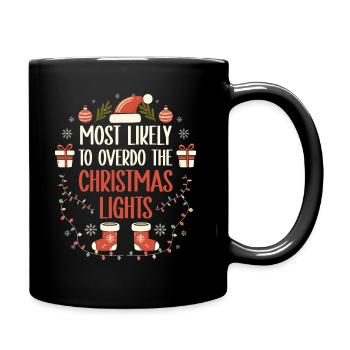 Noël Noël drôle dire humour drôle - Mug uni - noir - Droite