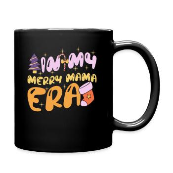 Dans ma joyeuse époque maman Noël Mères Parents - Mug uni - noir - Droite