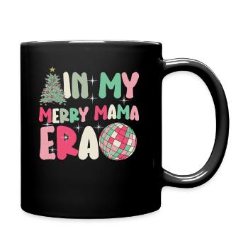 Dans ma joyeuse époque maman Noël Mères Parents - Mug uni - noir - Droite