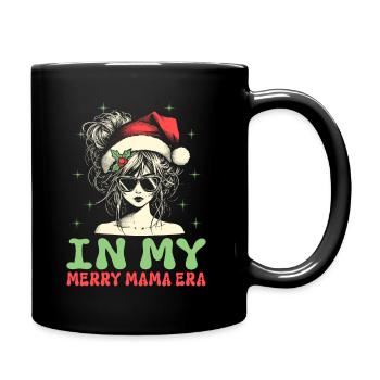 Dans ma joyeuse époque maman Noël Mères Parents - Mug uni - noir - Droite