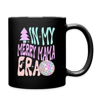 Dans ma joyeuse époque maman Noël Mères Parents - Mug uni - noir - Droite