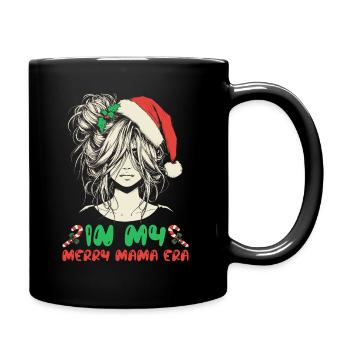 Dans ma joyeuse époque maman Noël Mères Parents - Mug uni - noir - Droite