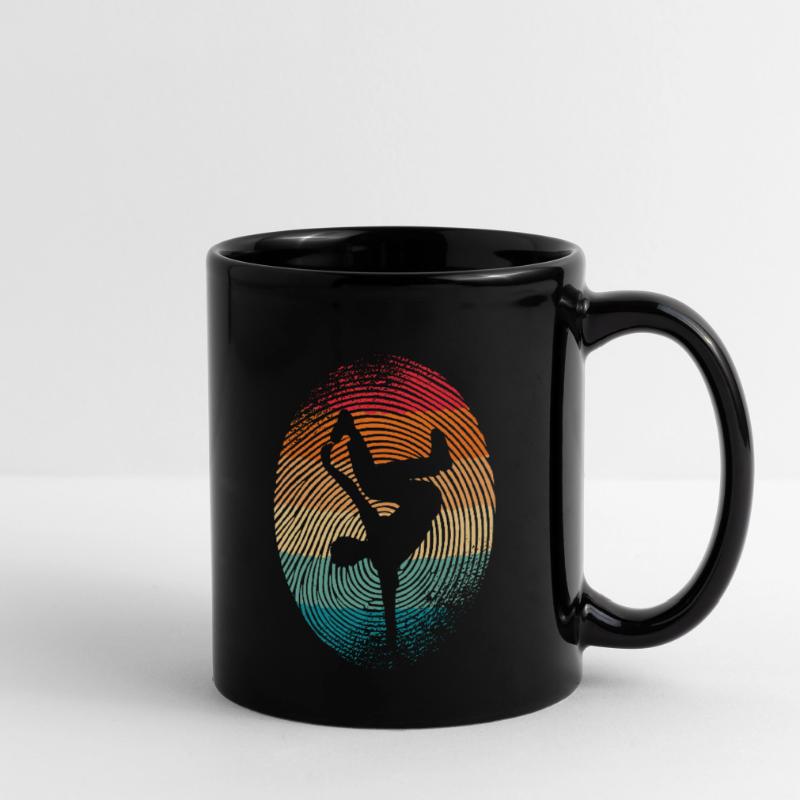 Breakdancer Breakdance Empreinte digitale Breakdance Mug uni