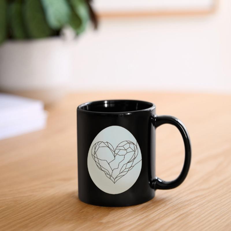 Egg Heart Easter Egg Easter Full Colour Mug