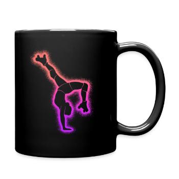 patin à roulettes enfants patinage à roulettes femmes patins à roulettes - Mug uni - noir - Droite