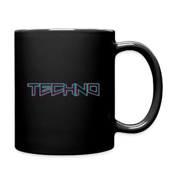 TECHNO DJ EDM Musique Acid House Rave Festival de musique - Mug uni - noir - Droite