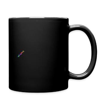 Passionate ❤️🔥 - Tasse einfarbig - Schwarz - Rechts