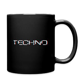 TECHNO DJ EDM Musique Acid House Rave Festival de musique - Mug uni - noir - Droite